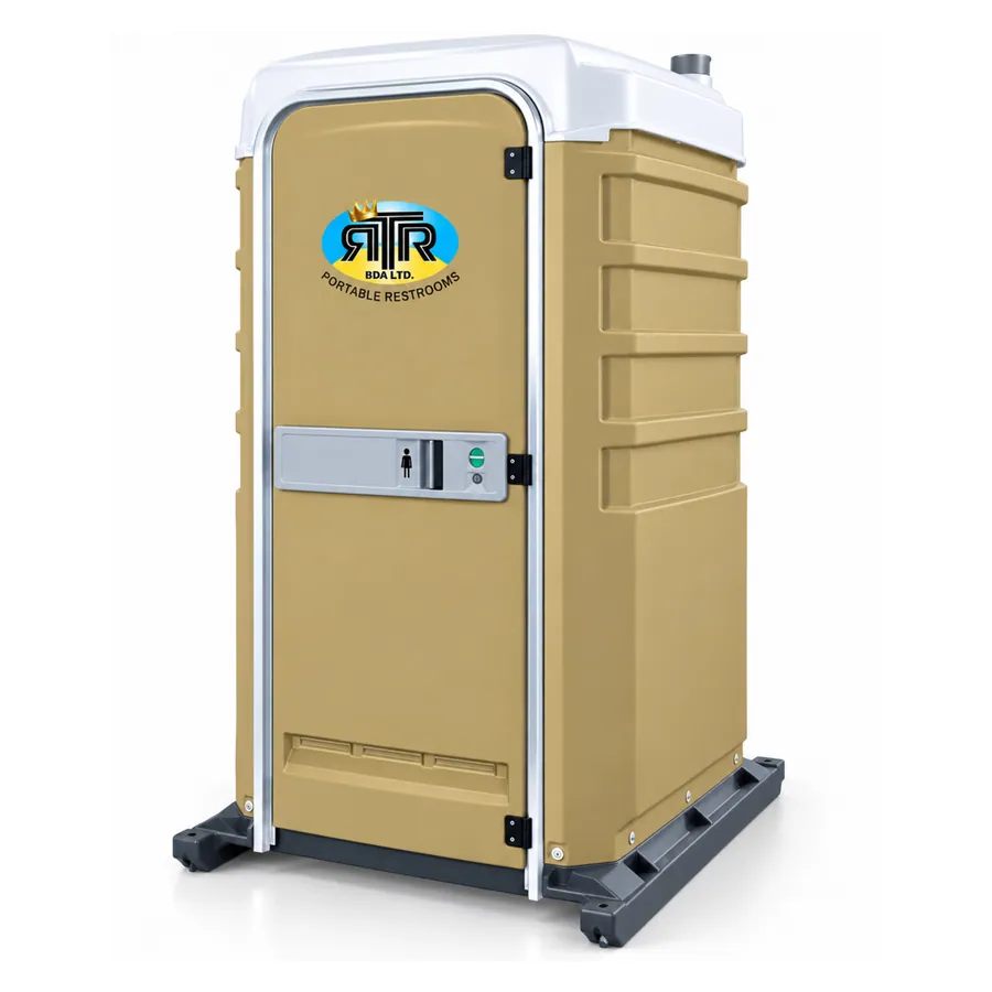 Royal Throne Room standard fleet portable restroom unit exterior